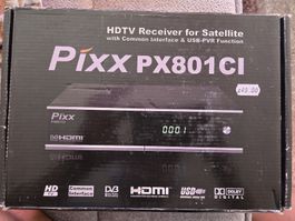 Pixx PX801CI HDTV Satelliten-Receiver DVB-S NEU