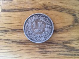 1Fr. Münze Helvetia B 1907