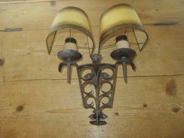 Wandlampe Schmiedeisen