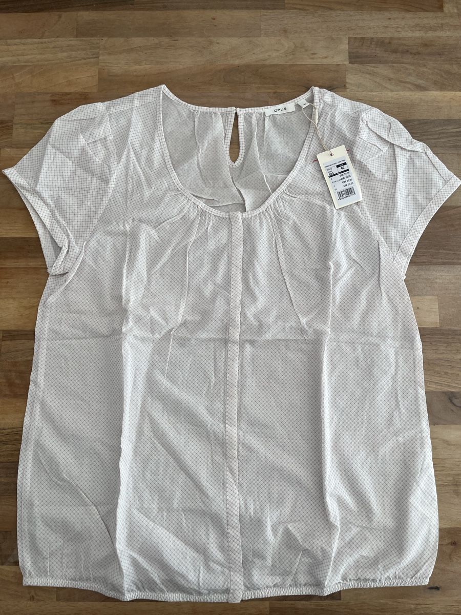 Opus Camicette: Neue Opus Baumwolle Bluse mit Etikette – Nuovo e nell'imballaggio originale da Wettingen venduto da epe_9vbf 3