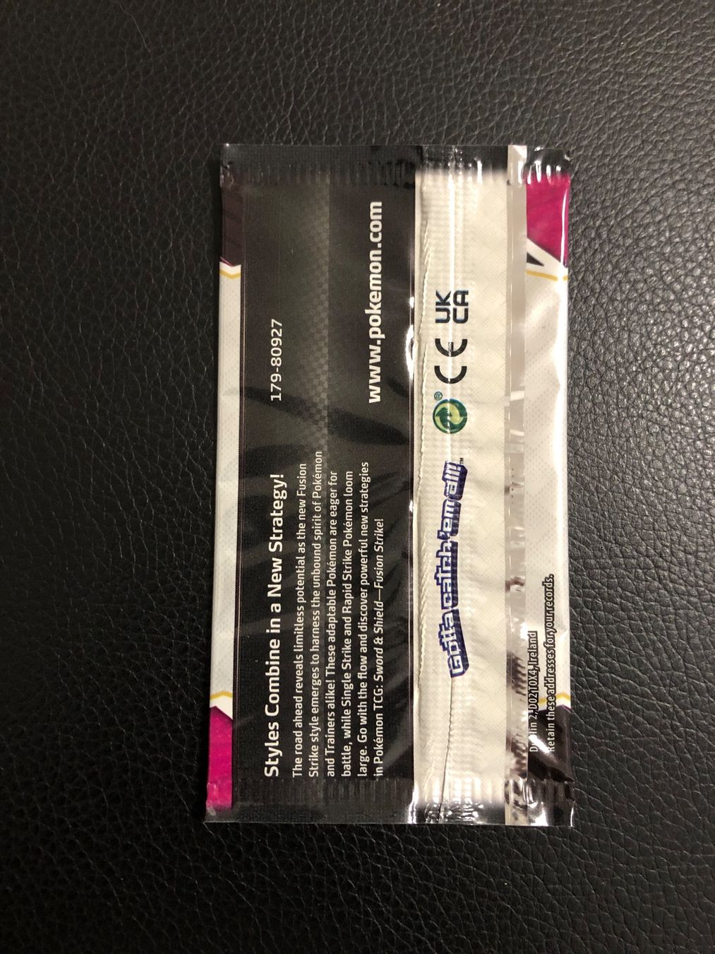 Pokémon Carte collezionabili: Booster Pack Fusion Strike Fun Pack SEALED Ab 1 – Usato da Paradiso venduto da Pkmn10 1