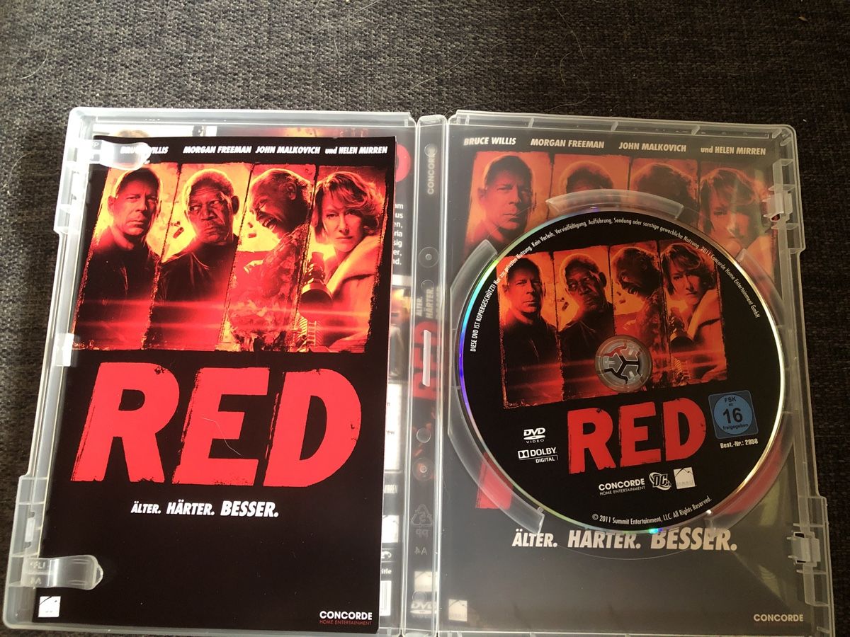 Tutti i DVDs: DVD, RED – Usato da Balsthal venduto da Katzenfan99 2
