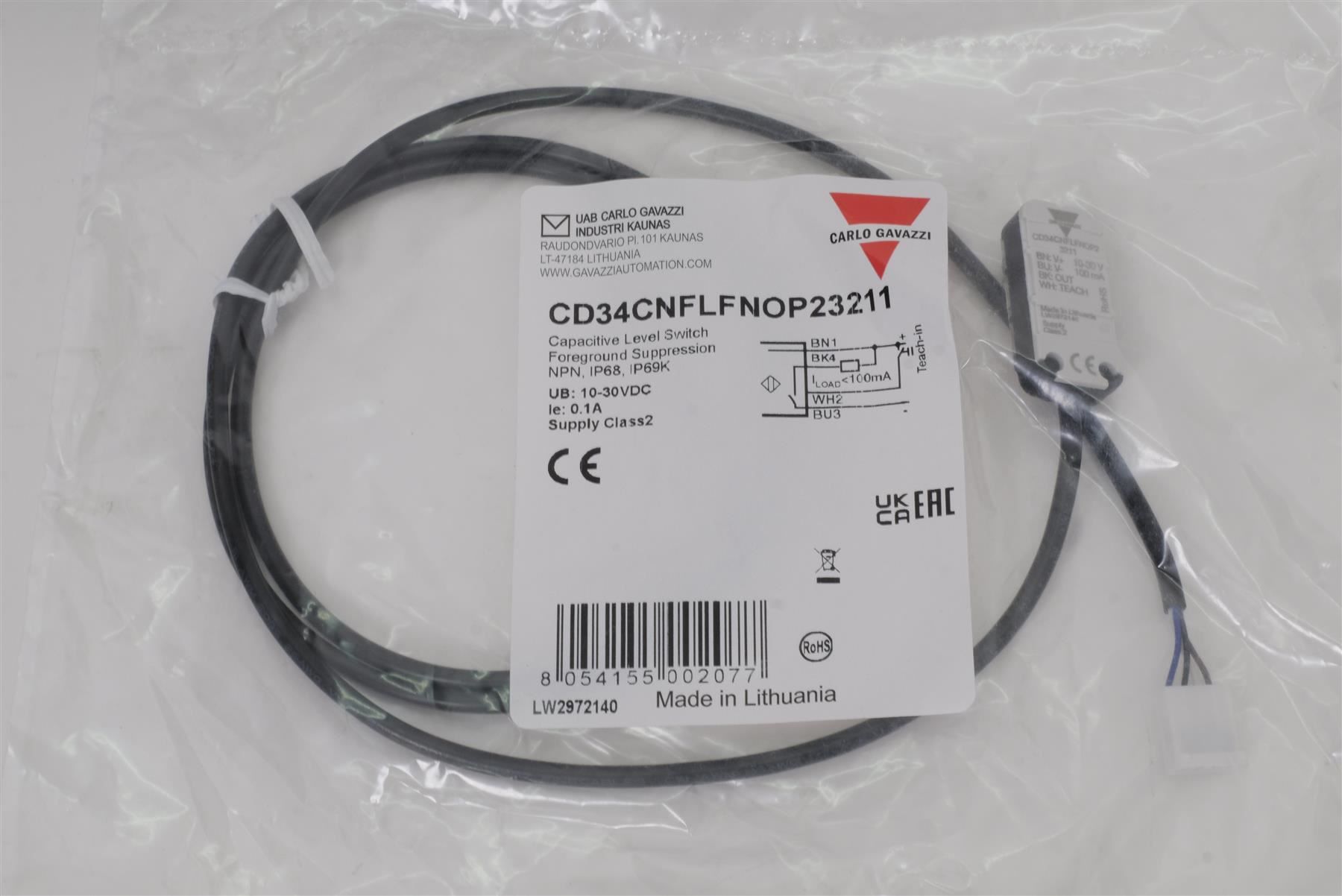 Messen: CARLO GAVAZZI Sensor (15671) – Neu (gemäss Beschreibung) aus Zürich von fundsachenverkauf