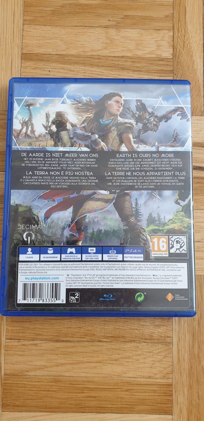 Sony Spiele: Horizon Zero Dawn, PS4 Game – Gebraucht aus Richterswil von Bardock0124 1