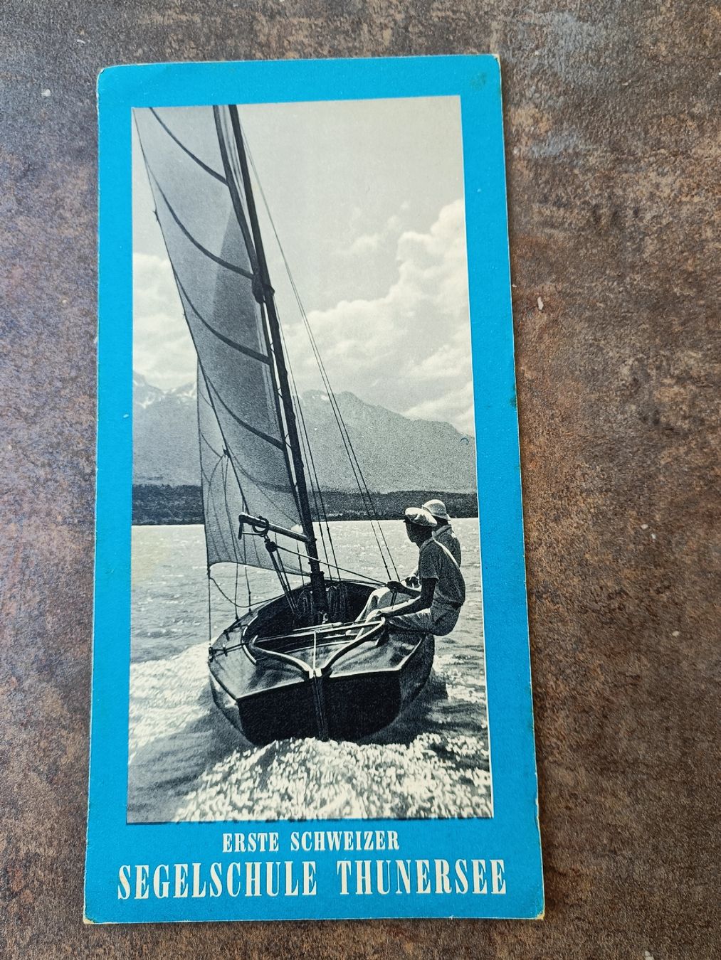 Documenti: Alter Prospekt / Segelschule Thunersee Ausgabe ca. 1939 – Usato da Brugg AG venduto da Ente015