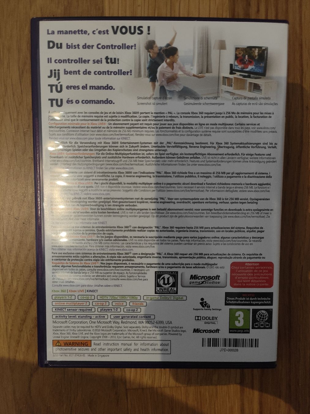 Spiele: Kinect Adventures – Gebraucht aus Liestal von bebbi1989 1