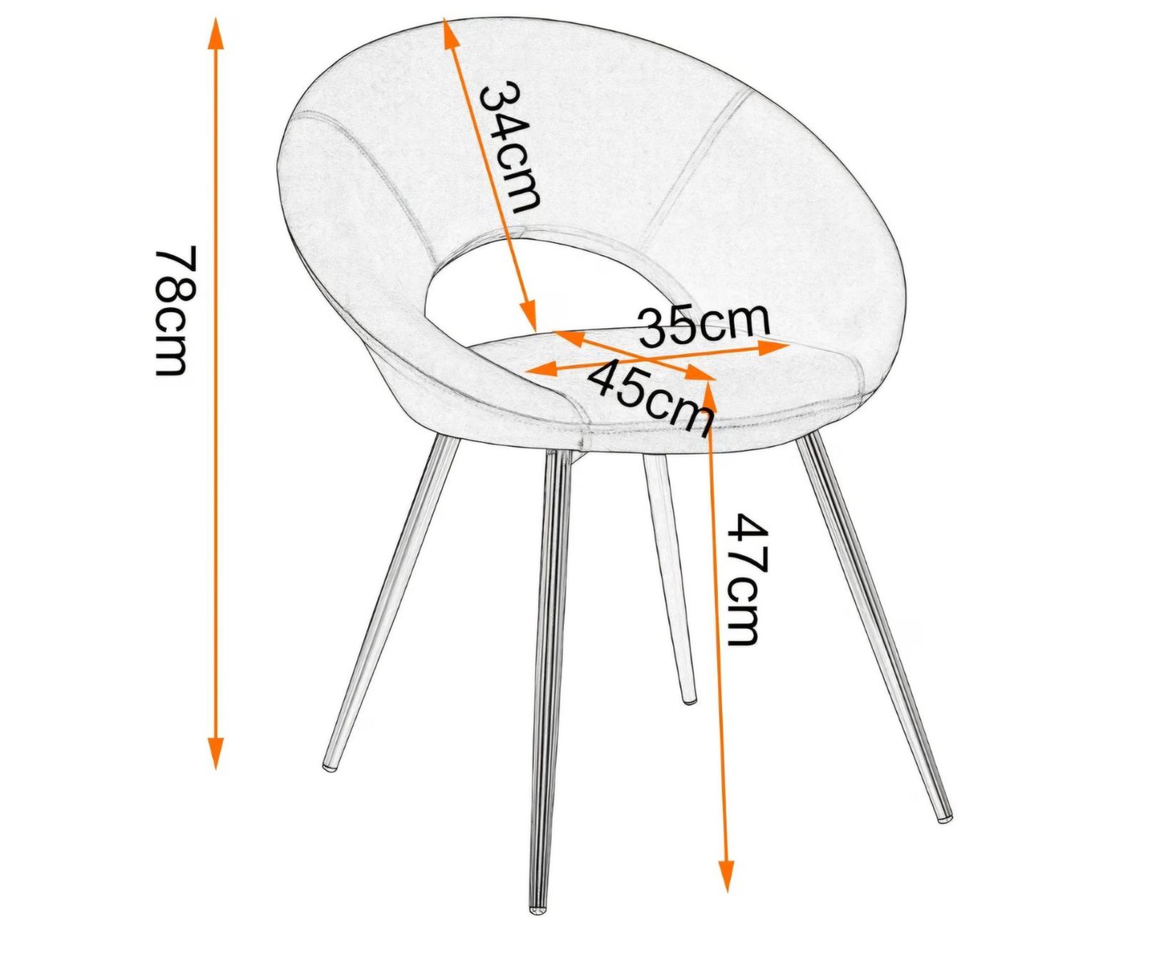Chaises: 8 stilvolle Esszimmerstühle aus Samt – D'occasion à Basel par alaubi 5