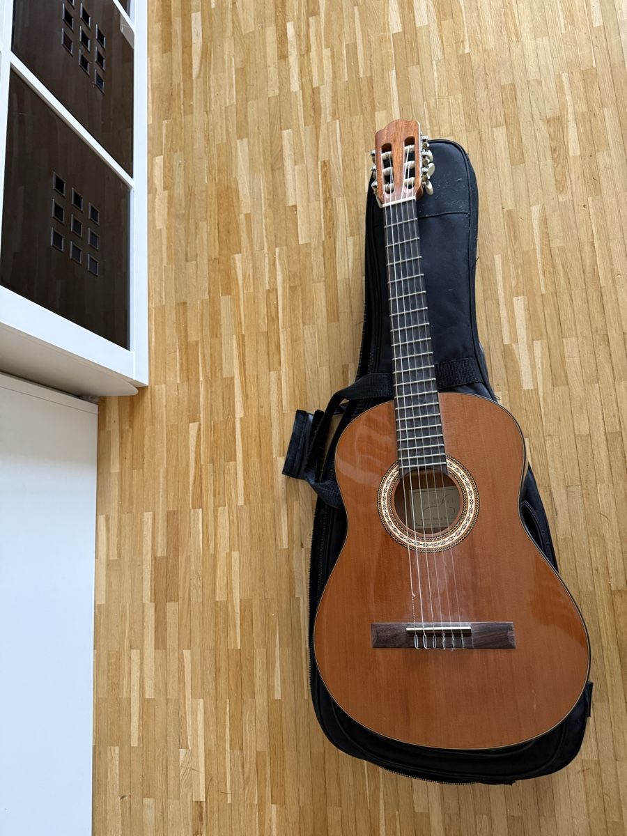 Strumenti musicali: Fahrbach 3/4 Gitarre mit Tasche – Usato da Zürich venduto da pluto124