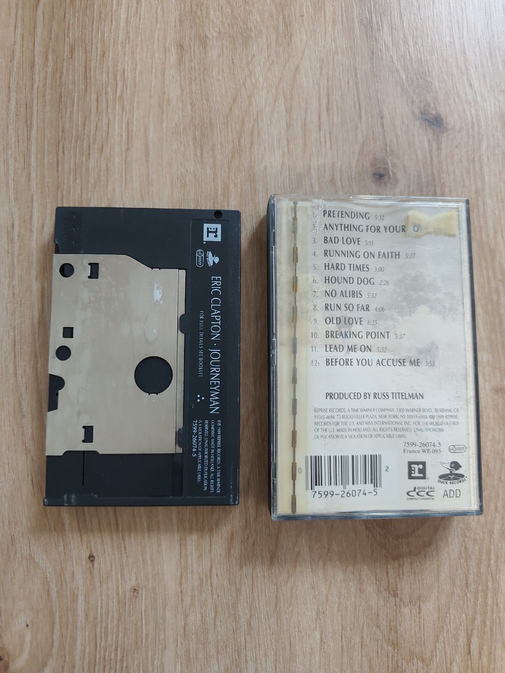 Musicassette: Eric Clapton – Journeyman (Format DCC) original – Usato da Lausanne venduto da aro_7pwk 2