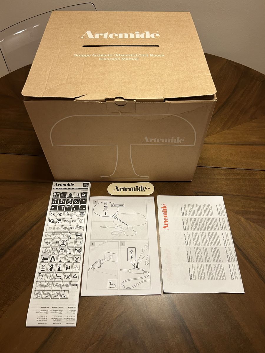Artemide Lampade: Artemide Nessino Lampe Weiss – Nuovo (secondo la descrizione) da Zürich venduto da lin_s5j6 5