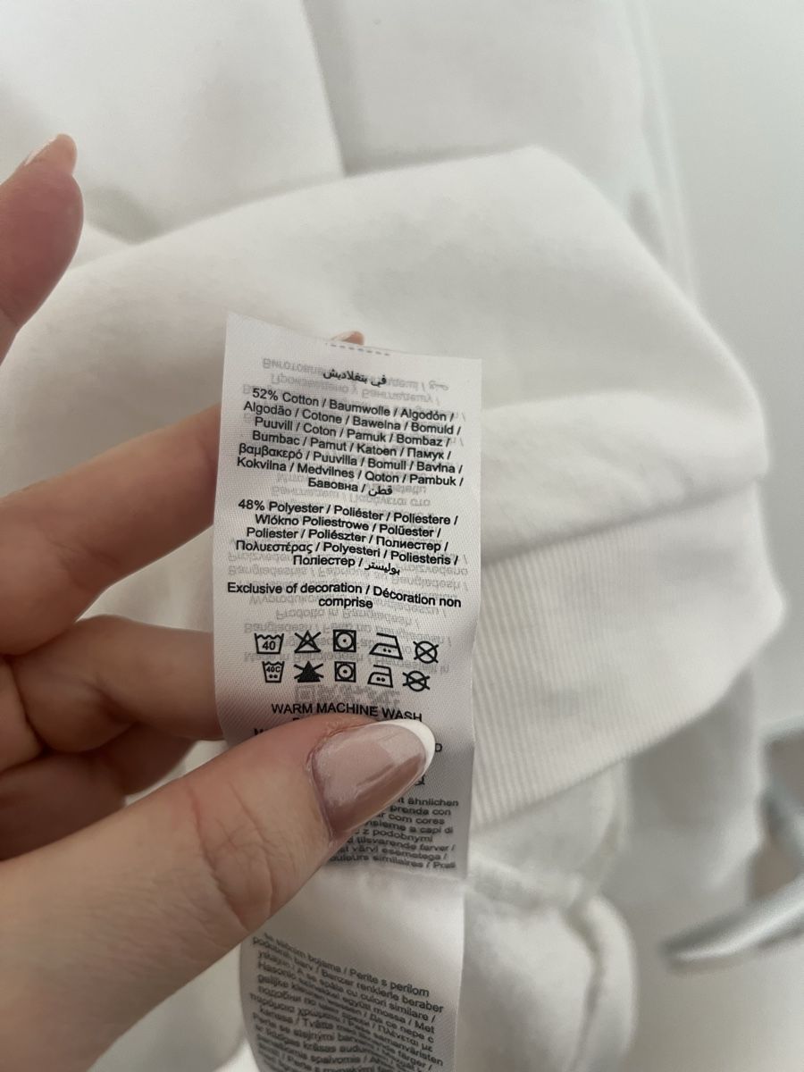 Maglioni & Felpe: Weisses Vero Moda Basic Sweatshirt, Gr. M, Top Zustand! – Usato da Wattwil venduto da skr_94 2