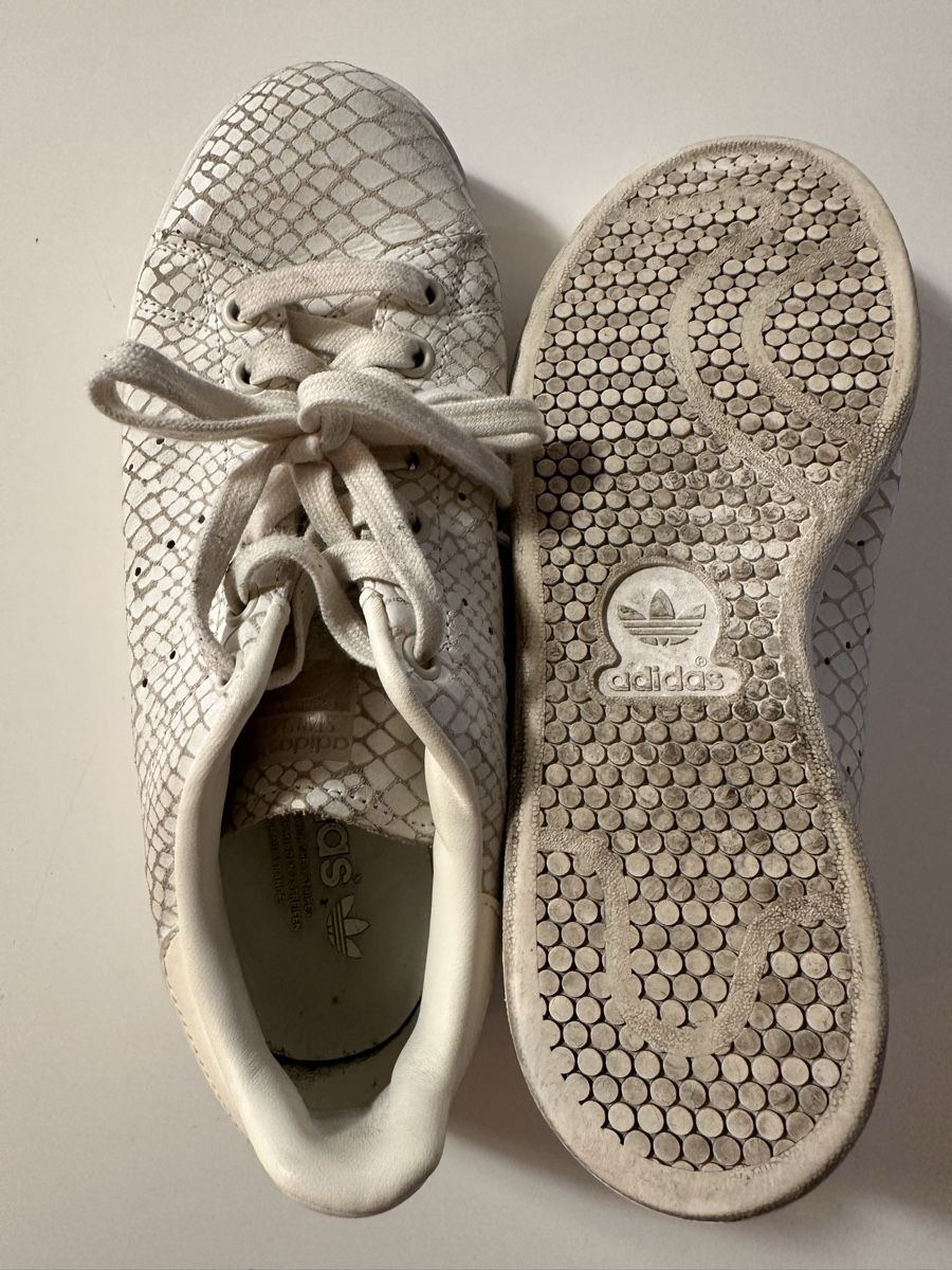 Adidas Scarpe da donna: Adidas Stan Smith Reptile Sneaker, Gr.39 1/3 – Usato da Basel venduto da fasnachtsoutlet1965