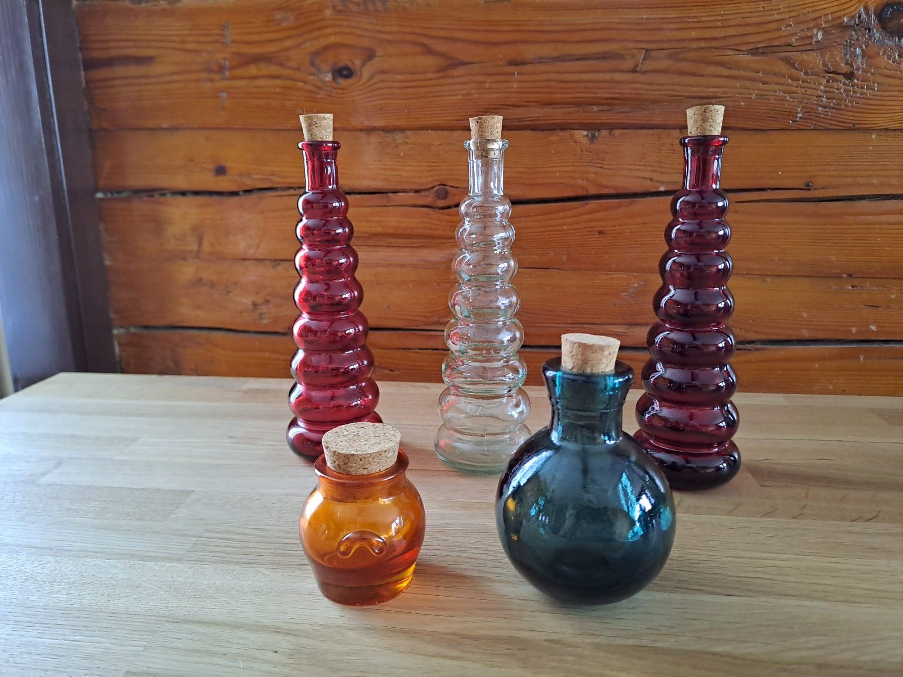 Tutte le decorazioni: Glasflaschen Vasen Herbstdeko Tischdeko – Usato da Schachen b. Reute venduto da Silvan.Nussbaumer 6