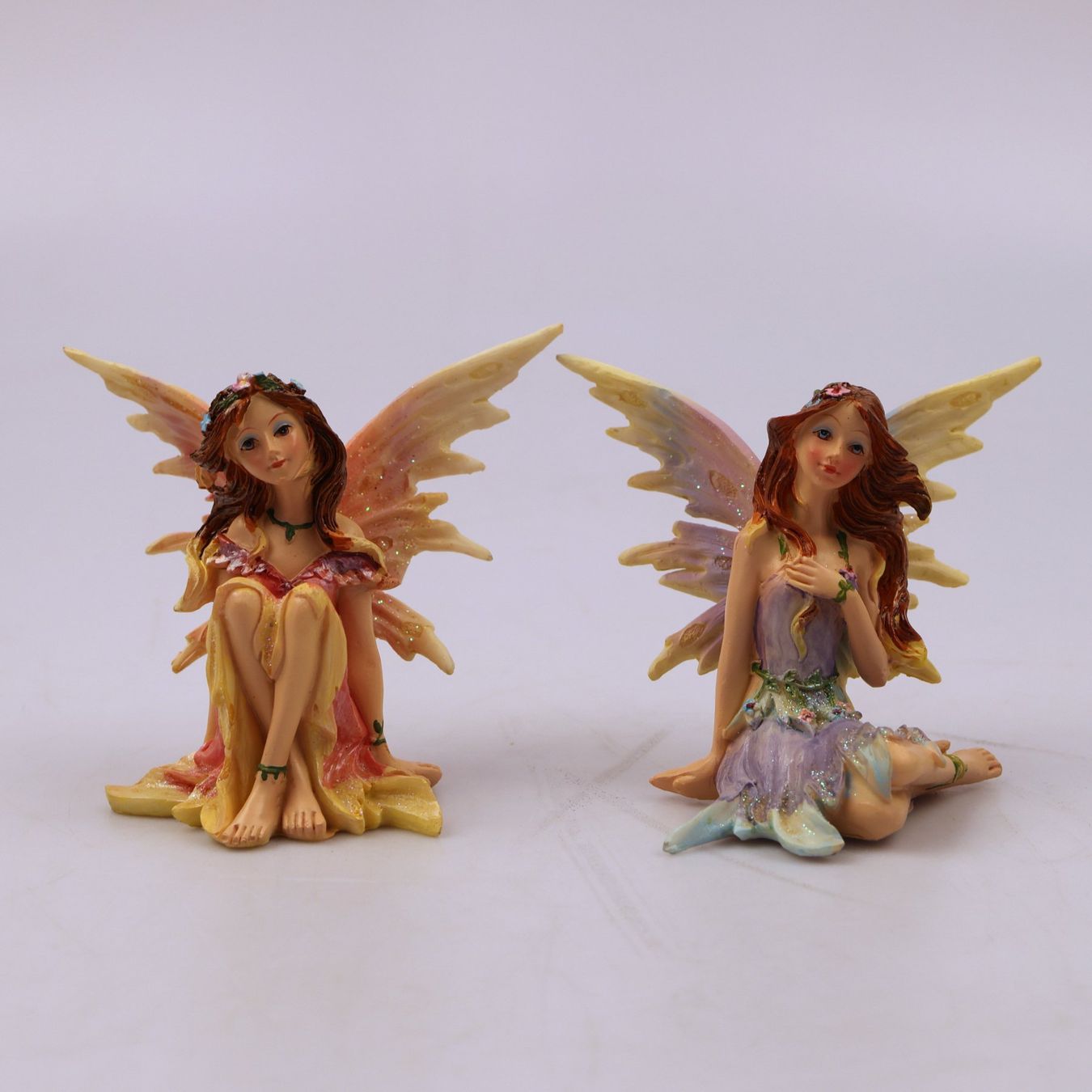Statuette: Fantasie Feen Figuren mit Glitzer – Usato da Volketswil venduto da brockipfannenstil 8