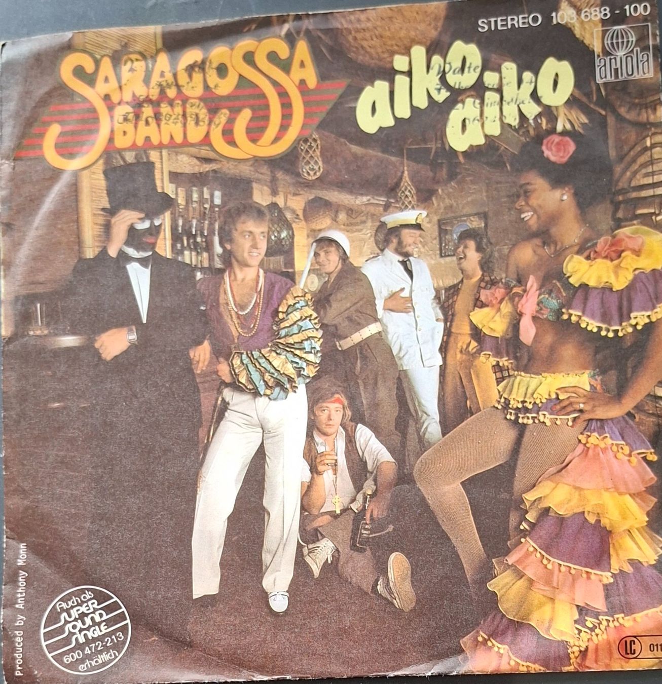 Dischi in vinile: Vinyl Single Saragossa Band - Aiko Aiko – Usato da Langenthal venduto da Modo39