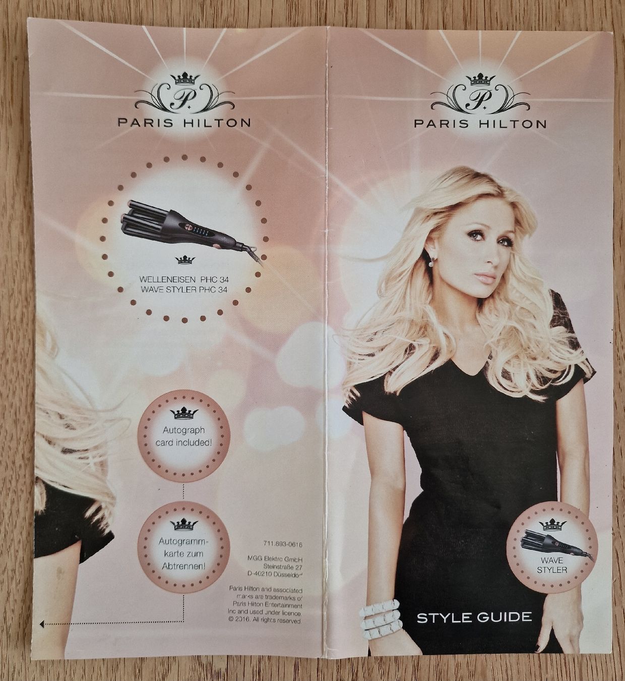 Paris Hilton Piastre & Arricciacapelli: Paris Hilton Wave Styler – Usato da Lausen venduto da Joli-80 5