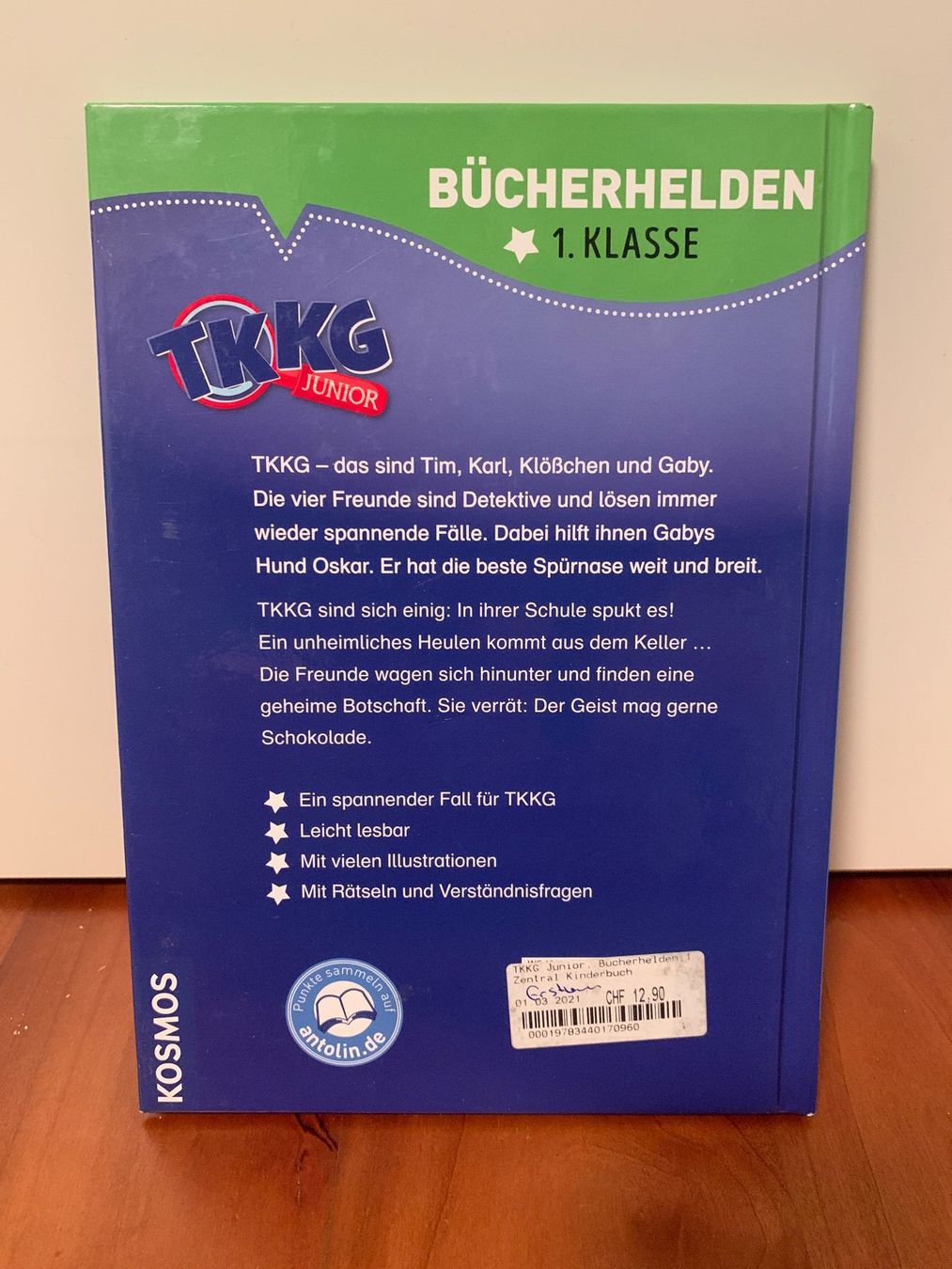 Libri: TKKG Junior - Spuk in der Schule, Erstlesebuch, Top! – Usato da Bonstetten venduto da cerberusdvd 1