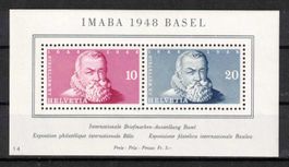 1948 Imaba Block W3, postfrisch **