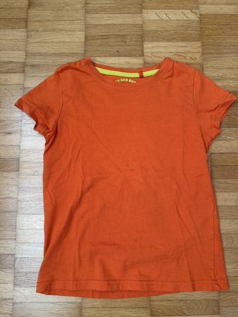 T-Shirt Bon Bon Boys Bio-Baumwolle orange Grösse 110