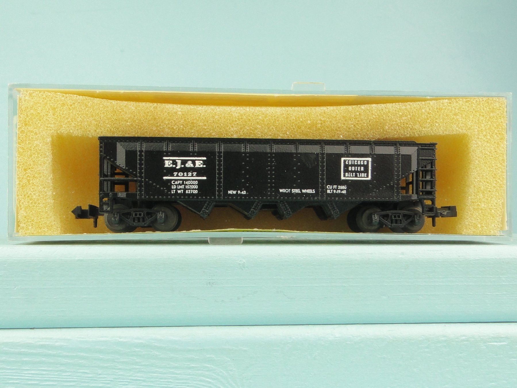 Trix Modelleisenbahnen: Minitrix Spur N 3262E.J & E. Hopper – Gebraucht aus Bülach von Albitrain 3