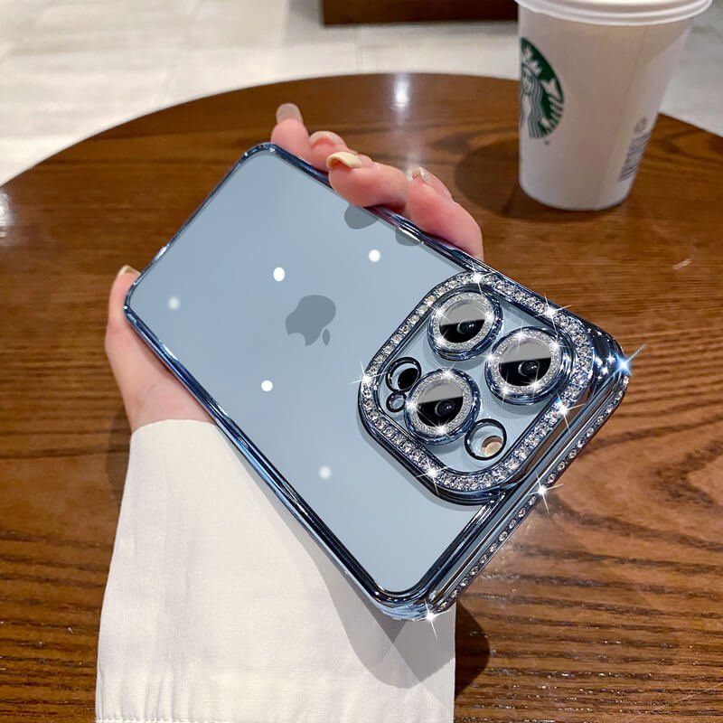 Cover & Protezioni schermo: iPhone 15 Pro Max Glitzer-Diamant-Kameraschutzhülle – Nuovo e nell'imballaggio originale da Unterägeri venduto da RmOnline 4