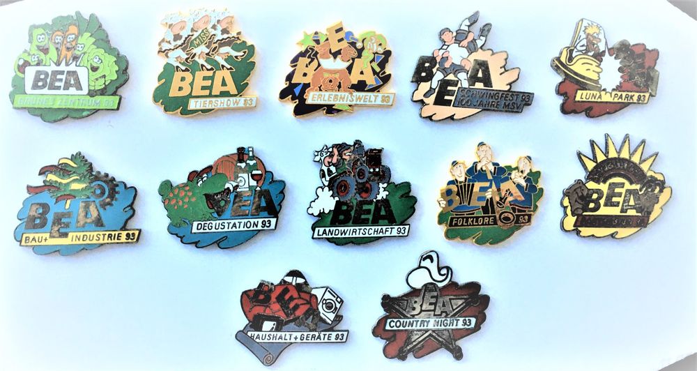 10 ver. Pins BEA Grünes Zentrum | Kaufen auf Ricardo