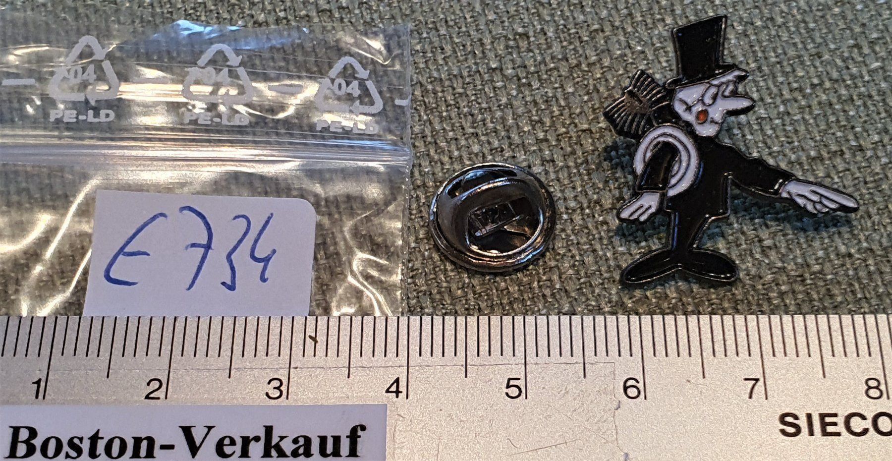 Placchette & Badge: E734 - Pin Glücks Kaminfeger – Usato da Reinach BL venduto da Boston-Verkauf 2