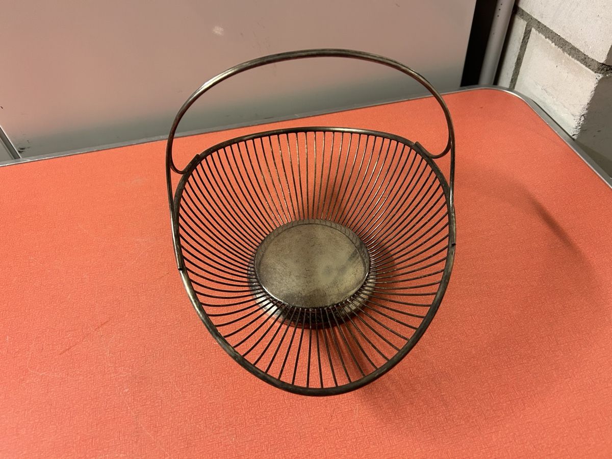 Altro per la casa: Vintage Drahtkorb / Brotkorb,Silber, Versilbert ???  dekorat – Usato da Lanzenhäusern venduto da vic63 2