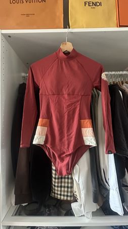 Rip Curl Langarm Surf Suit Damen Bordeaux Gr. S