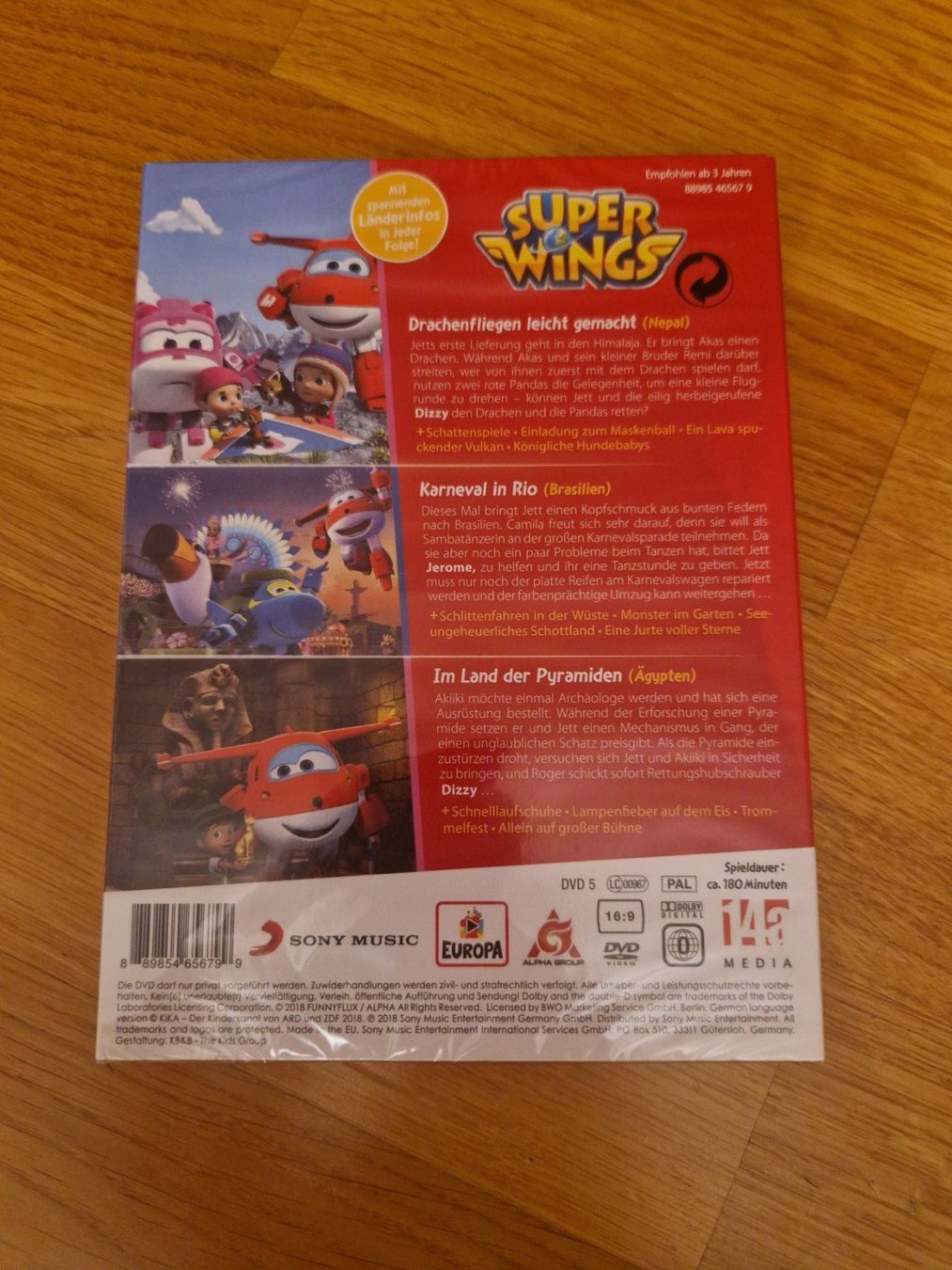 Tutti i DVDs: Super Wings DVD Abenteuer Box - Neu & OVP – Nuovo e nell'imballaggio originale da Buchs Sg venduto da Valedi 1