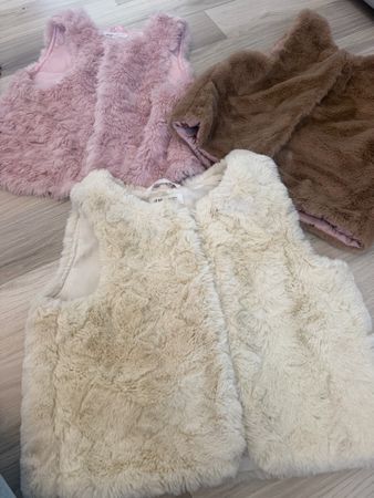 3 Kunstfellwesten H&M verschiedene Grössen guter Zustand