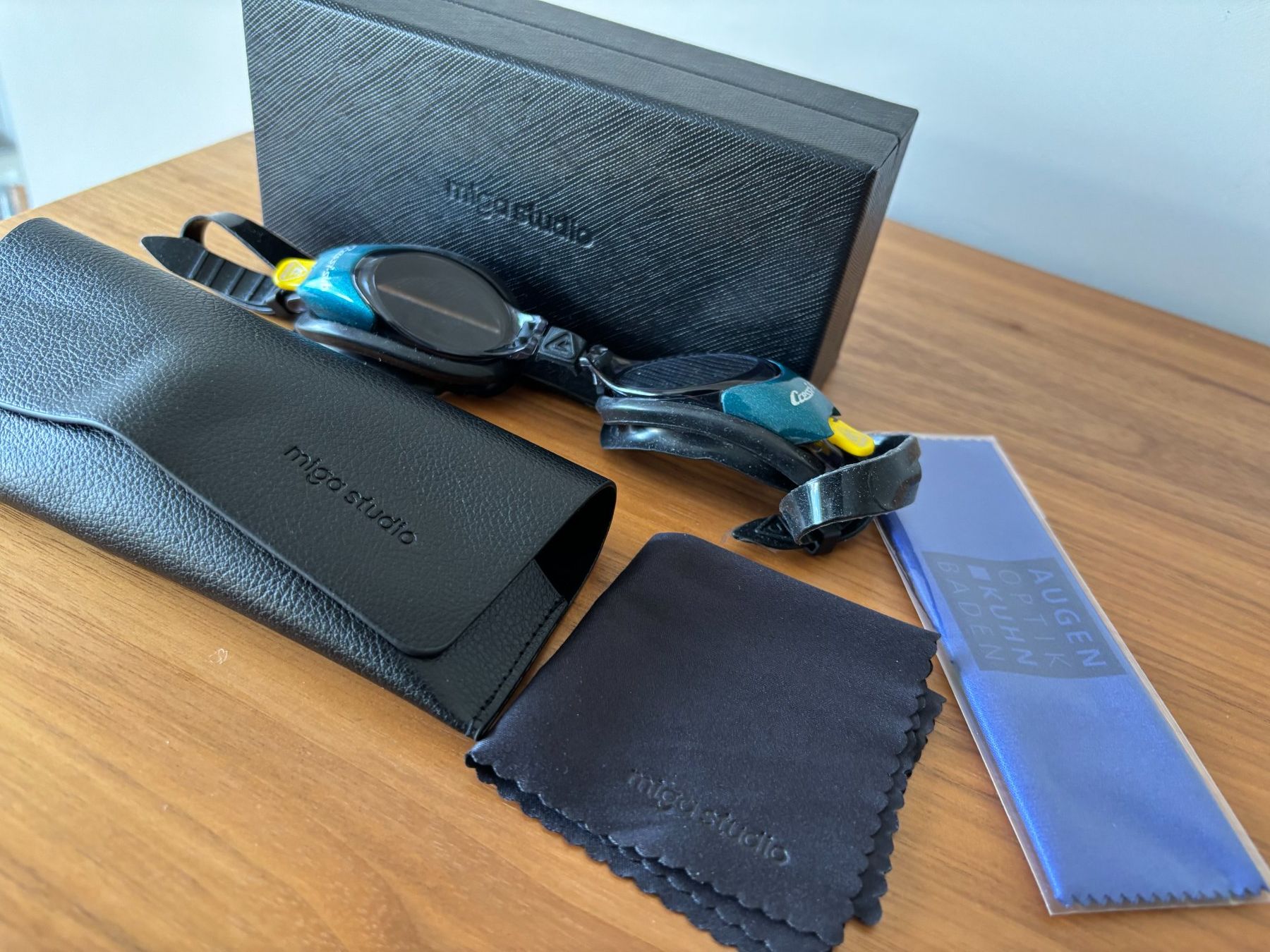 Occhiali & Lenti: Schwimmbrille, NEU, in Original Edel Karton – Nuovo e nell'imballaggio originale da Laax GR venduto da wil_66wq 2
