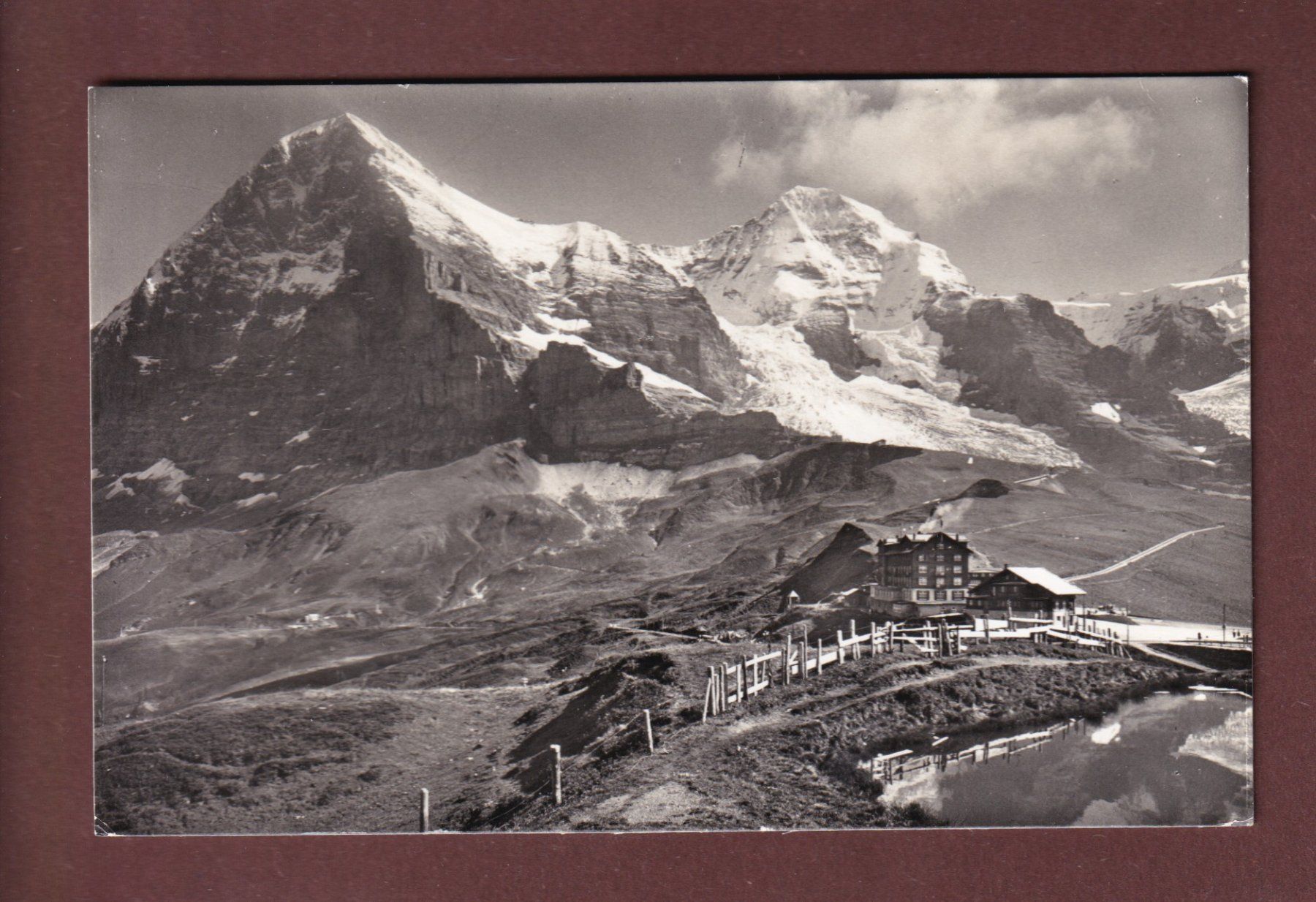 Cartoline postali: KLEINE SCHEIDEGG - 1961 – Usato da Pully venduto da nicecards-shop