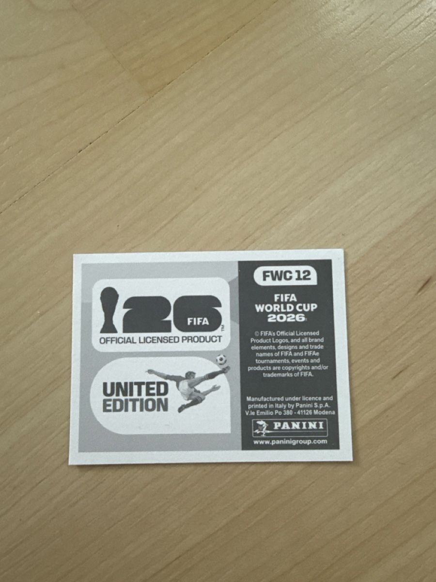 Panini Cartes à collectionner: Fwc12 – Neuf (Voir description) à Thun par sergio1981 1