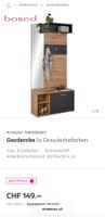 Garderobe in Grau/Eichefarben - neu und ungebraucht