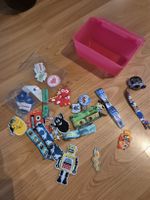 Textilaufnäher und Webbänder Set mit Dose