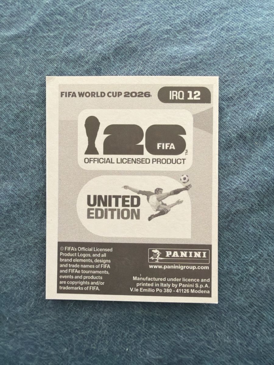 Panini Carte collezionabili: Panini WM Sticker IRQ 12 – Nuovo e nell'imballaggio originale da Aarau venduto da Tam6 1