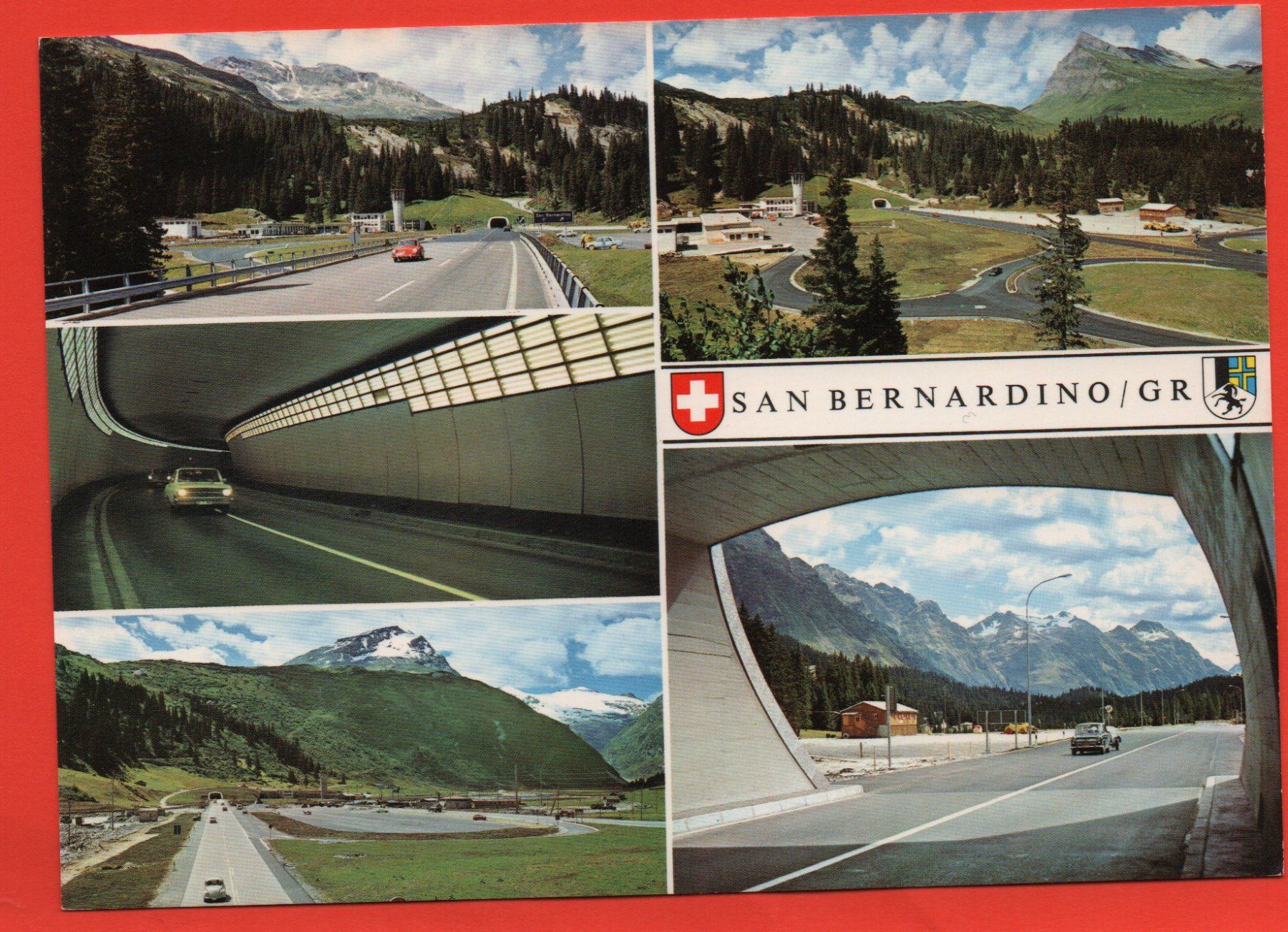 Cartes postales: SAN BERNARDINO GR Auto – Neuf (Voir description) à Jona par philajona