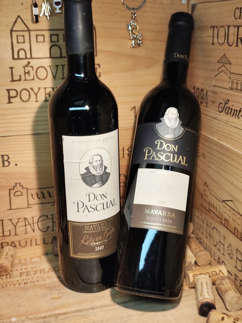 Rioja Wein: 2 x Don Pascual Navarra, Ribera Baja, 2007/12 – Neu und originalverpackt aus Büsserach von Vintage-vins