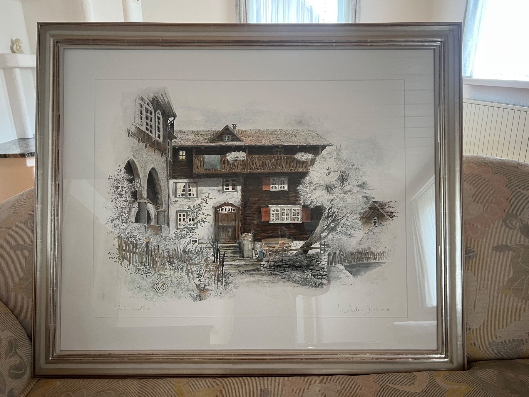 Arts picturaux & lithographies: Walter Dick 1993 EA – D'occasion à Stäfa par boohoosu 2
