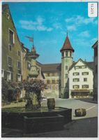 Maienfeld - Städtliplatz mit Rathaus
