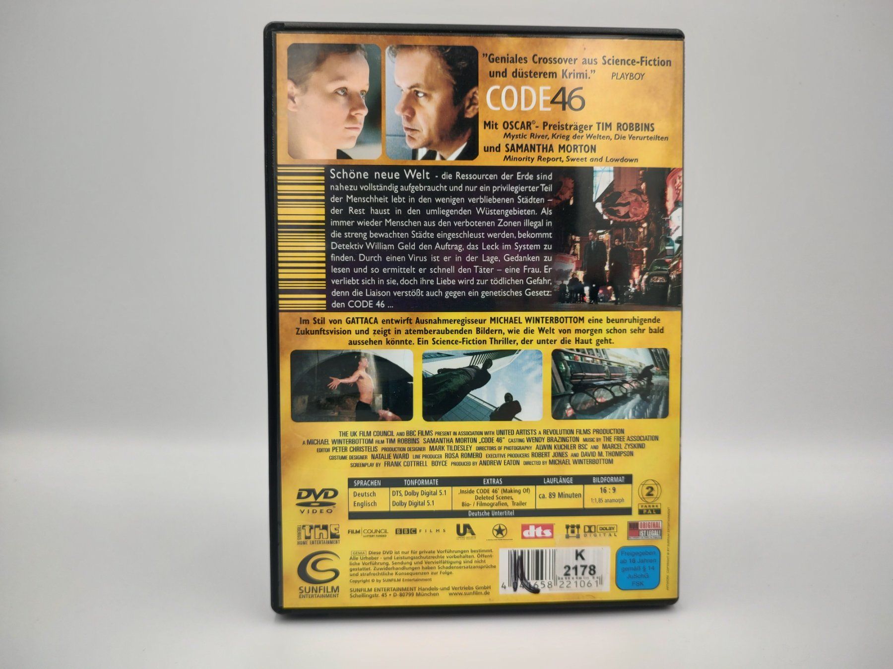 Tutti i DVDs: CODE 46 - Versand A-Post nur CHF 2.50! – Usato da Siblingen venduto da the_92m7 1