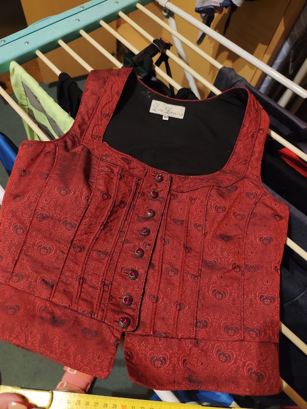 Costumi: Dirndl Mieder in Größe 40 neu – Nuovo (secondo la descrizione) da Meinisberg venduto da Destiny1972 4