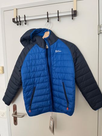 Jack Wolfskin Steppjacke blau schwarz NEU mit Etikett