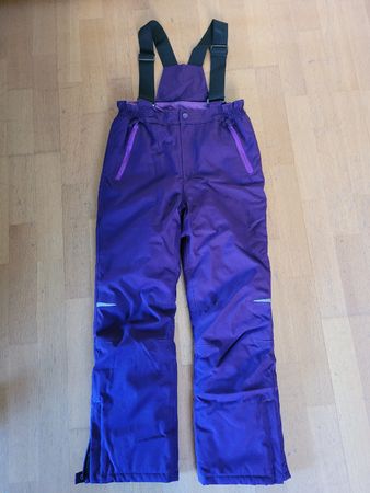 superschöne Skihose / Gr.140 / 9-10 J / dunkelviolett