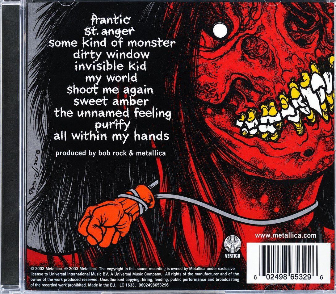CD: CD Metallica "St. Anger", Nr. 336 – Nuovo e nell'imballaggio originale da Kottwil venduto da Crazyrolf 1