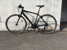 Fitnessbike Kross schwarz Rahmen groesse unbekannt