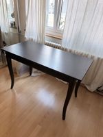IKEA Wooden Desk with Drawer Dark Wood Good Condition