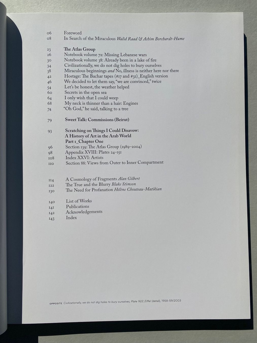 Bücher: Kunstbuch „Miraculous Beginnings"  Walid Raad – Gebraucht aus Zürich von lesgarcons 3