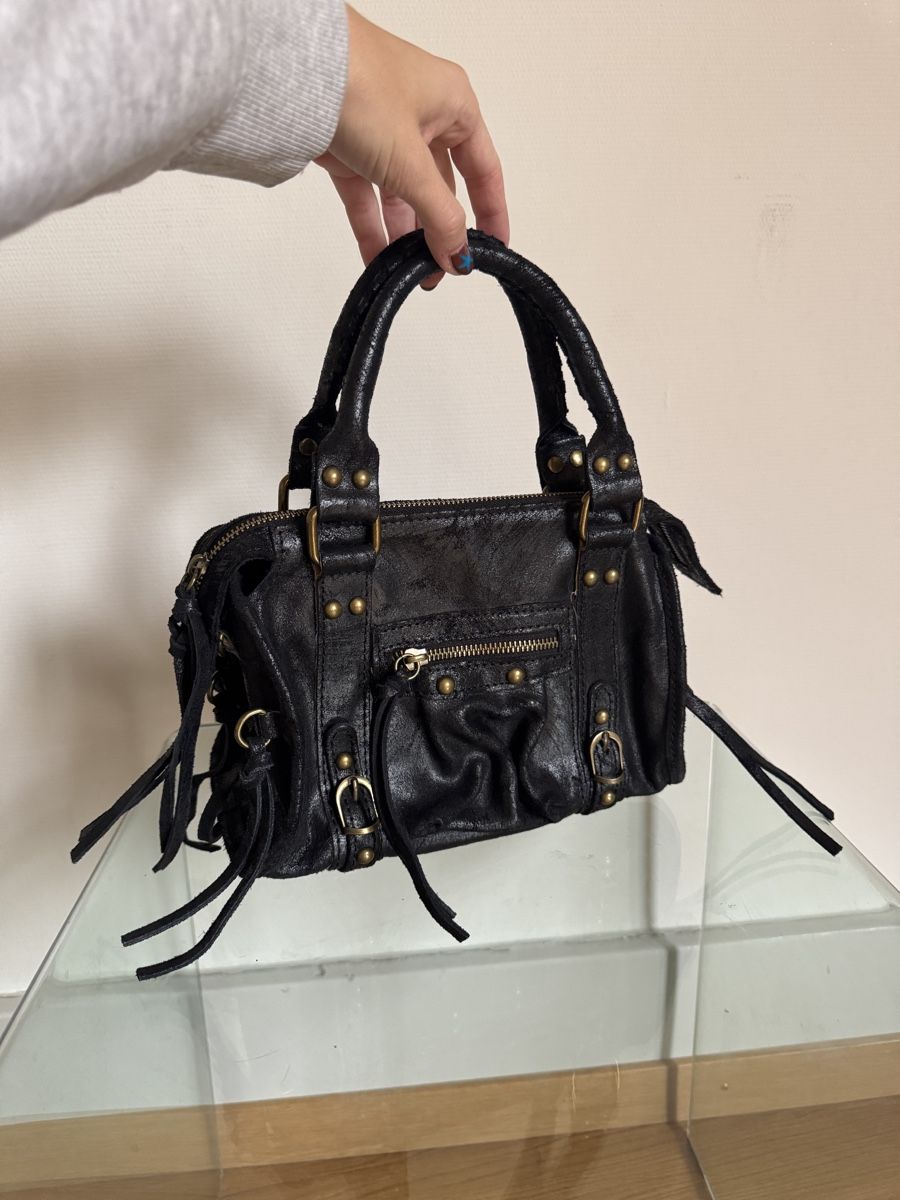 Borse: Handtasche Leder schwarz – Nuovo (secondo la descrizione) da Bern venduto da pat_9m6x
